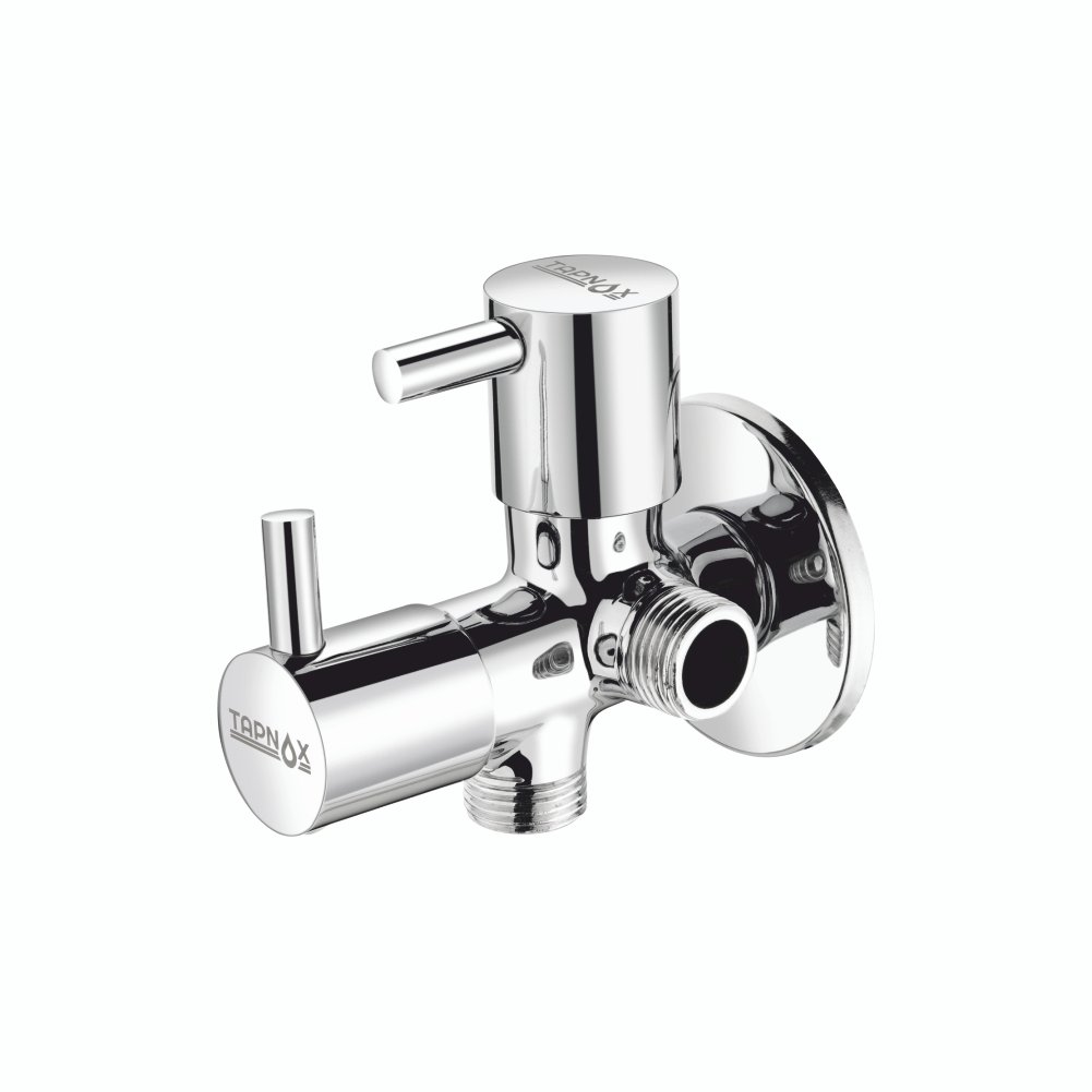 T-0006 - 2 In 1 Angle Cock With Flange