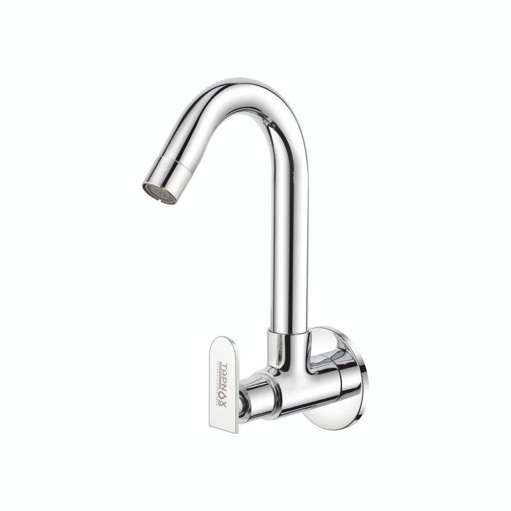 T-2007 - Sink Cock With Swinging Spout (w/m)
