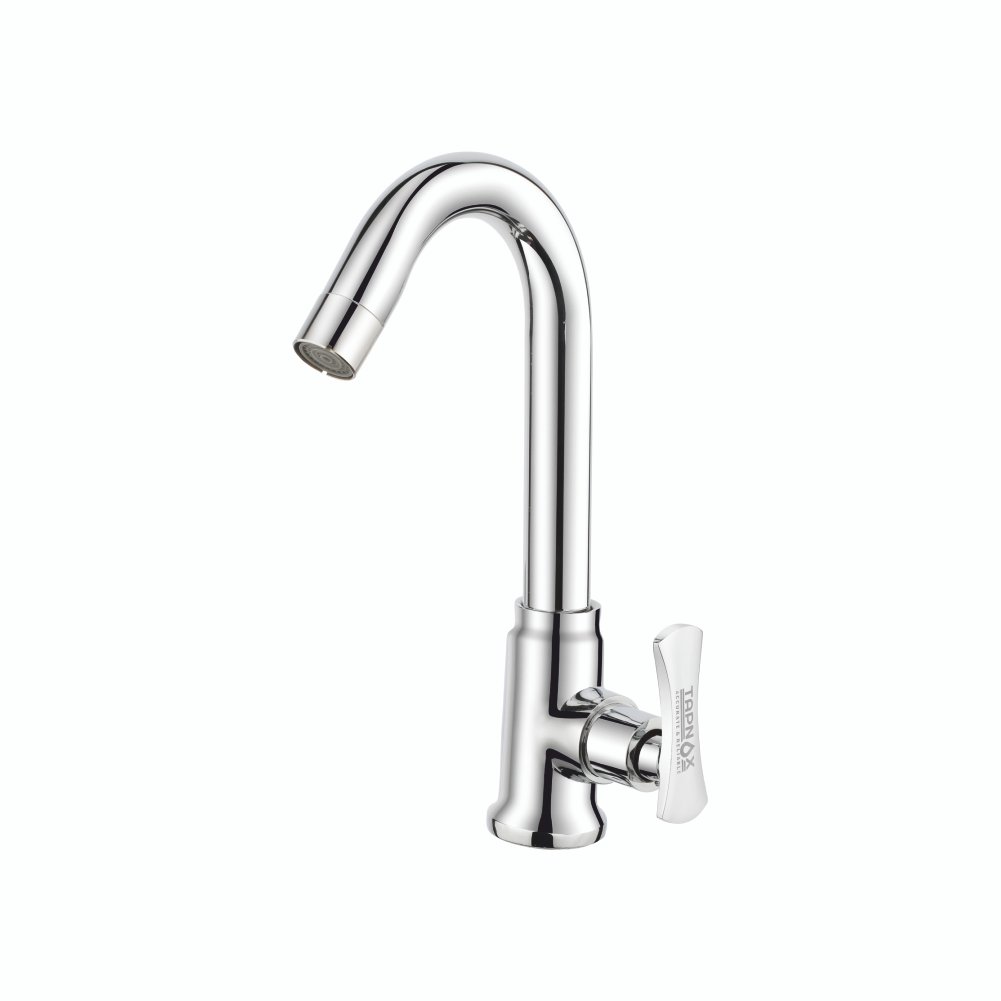 T-3008  - Swan Cock With Swinging Spout (T/M)