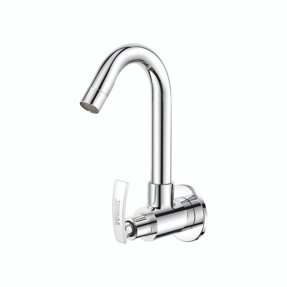 T-4007 - Sink Cock With Swinging Spout (w/m)