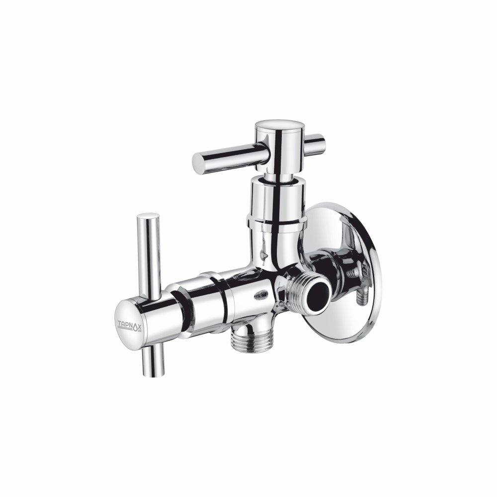 T-7006 - 2 In 1 Angle Cock With Flange